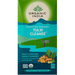 Organic India Tulsi Cleanse 25 Tea Bags 