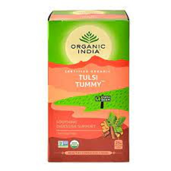 Organic India Tulsi Tummy 25 Tea Bags 