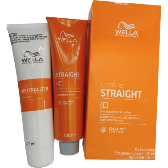 Wella Professionals Straightening Cream and Neutralizer 200 gm