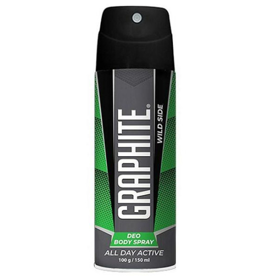 Graphite Exotic Fragrance Wild Side Deo Body Spray for Men 150 ml