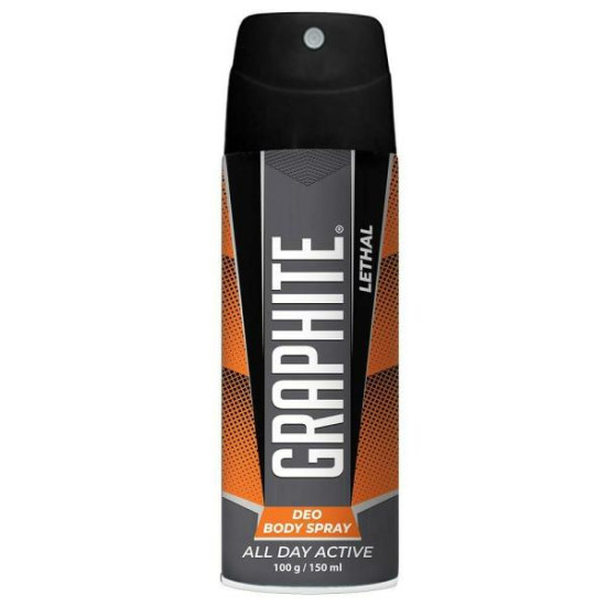 Graphite Lethal Deo Body Spray for Men 150 ml