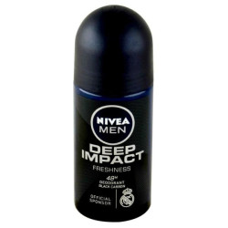 Nivea Men Deep Impact Energy Anti Perspirant 48h Deodorant Roll On 50 ml