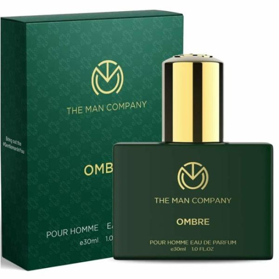 The Man Company Ombre Perfume for Men | Premium Luxury Long lasting Fragrance Spray | Eau De Perfume -30ml