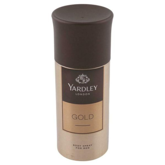 Yardley London Gold Body Spray for Men 150 ml