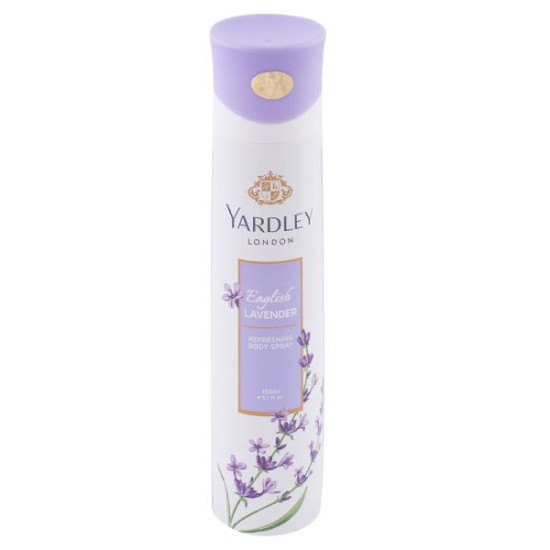 Yardley English Lavender Refreshing Body Spray for Women 150 ml