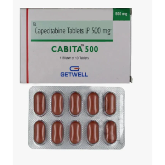 CABITA 500Mg Tablet (Capecitabine)