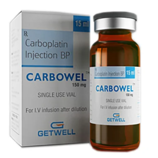 CARBOWEL 150MG INJ(Carboplatin)