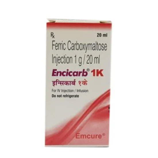 ENCICARB 1GM INJ(Ferric Carboxymaltose)