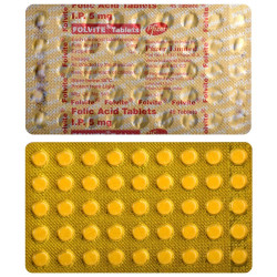 FOLVITE TABLETS 5Mg (Folic Acid)