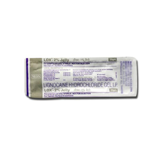 LOX 2 JELLY (Lignocaine Hydrochloride Gel)