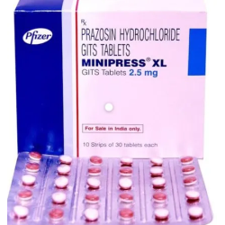 MINIPRESS XL 5mg (Prazosin)