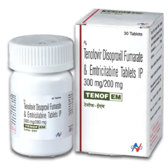 TENOF EM(Emtricitabine 200mg+Tenofovir disoproxil fumarate 300mg)