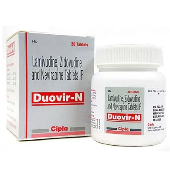 Duovir-N (Lamivudine+Zidovudine+Nevirapine)