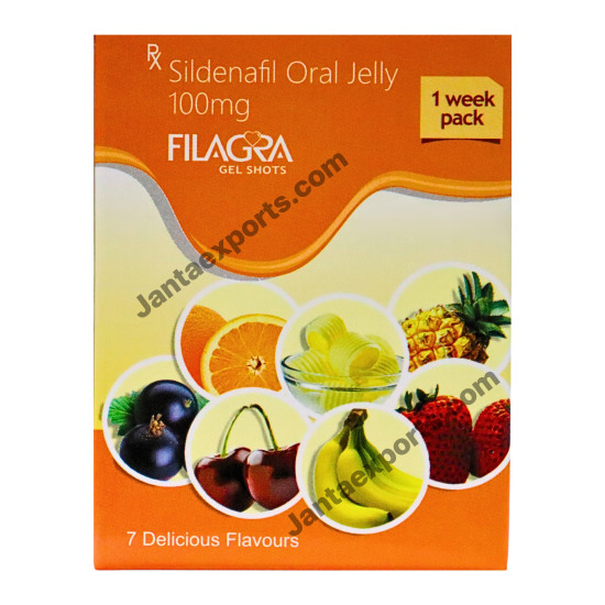 FILAGRA GEL SHOTS 100 MG (Sildenafil)