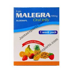 MALEGRA 100 MG ORAL JELLY (Sildenafil)