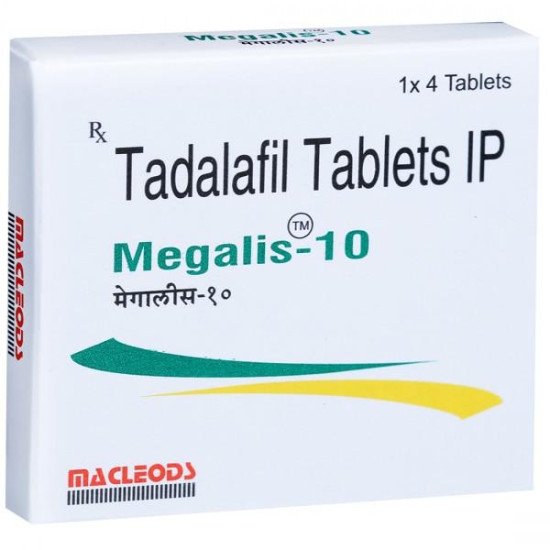 MEGALIS 10 Mg TAB (Tadalafil)