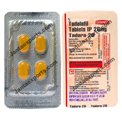 TADORA 20MG TABLETS(Tadalafil)