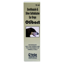 OTIBACT DROPS (Enrofloxacin & Silver Sulfadiazine)