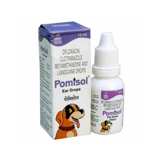 POMISOL EAR DROPS 15ML(Ofloxacin)